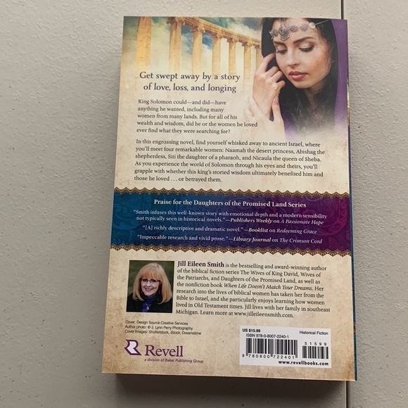 Nwt Jill Eileen Smith The Heart of a King: The Loves of Solomon book novel - Picture 5 of 6